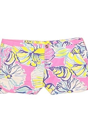 Lilly Pulitzer Pink Tropical Floral Shorts